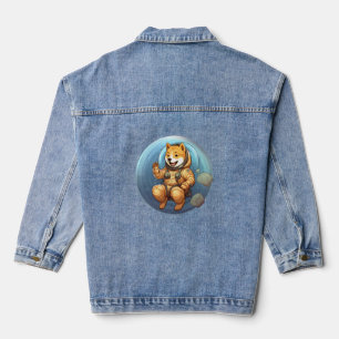 Veste En Jean Shiba, astronaute spatiale Shiba 9