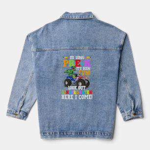 Veste En Jean Si Longtemps Pré K C'Était Amusant Regardez Dehors