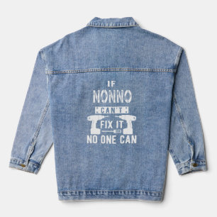 Veste En Jean Si Nonno ne parvient pas à le réparer, personne ne