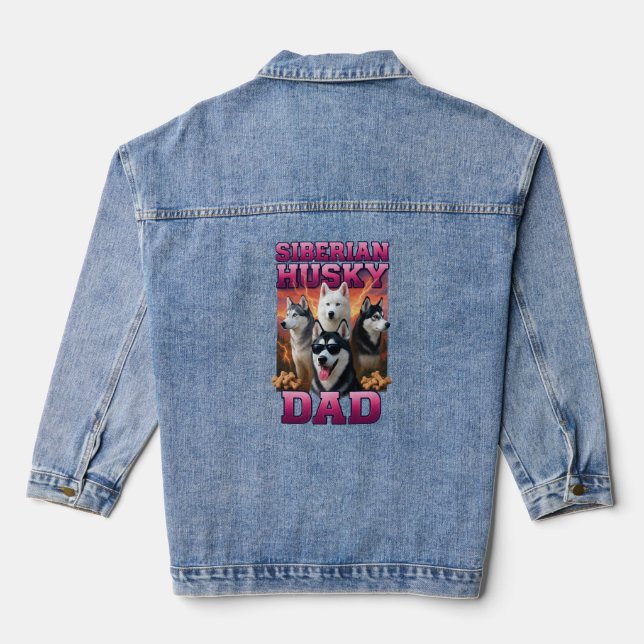 Veste En Jean Sibérien Husky (Verso)