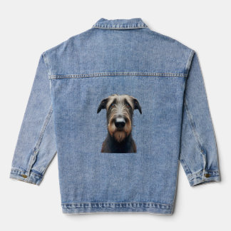 Veste En Jean Silencieux Wolfhound irlandais