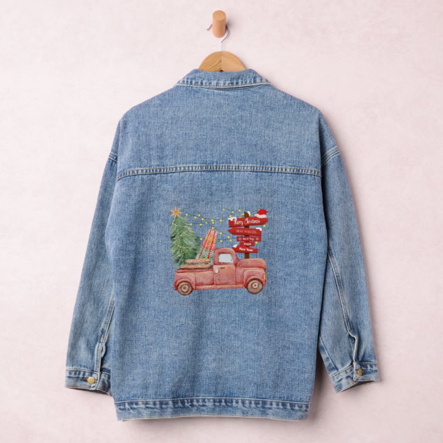 Veste En Jean Simple cool stylish denim jacket for christmas  (Hangar)