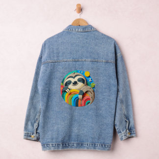 Veste En Jean Sloth Tired Demain Denim Jacket