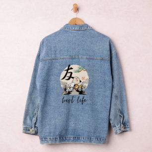 Veste En Jean Snoopy, Charlie Brown et Woodstock - Ami