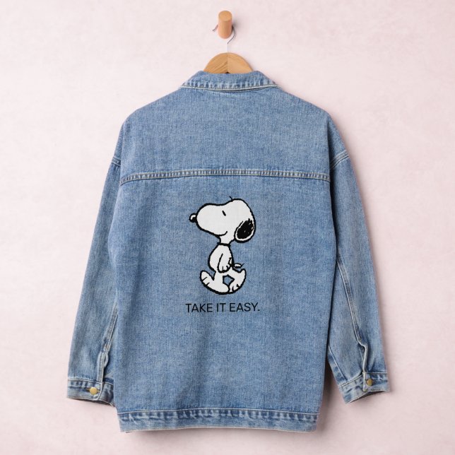 Veste En Jean Snoopy Classic Comics (Hangar)