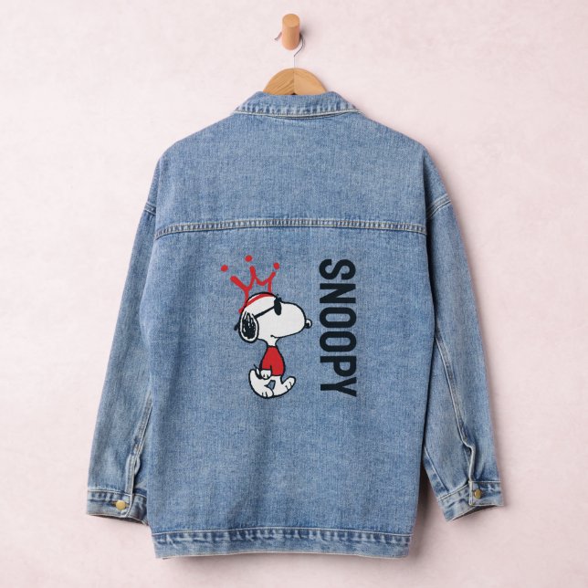 Veste En Jean Snoopy - Joe Cool Crown (Hangar)