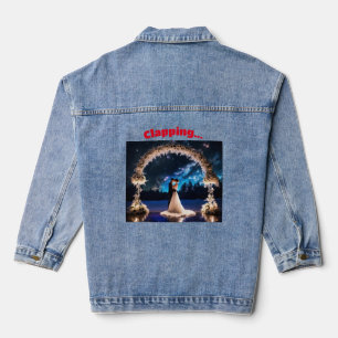 Veste En Jean "Snowflake Serenade : Jean femmes avec 'Clapping'