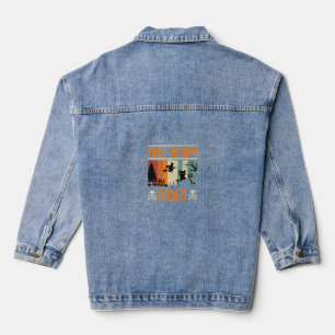 Veste En Jean Sorcière Chat de Rides de Balai Gratuits Halloween