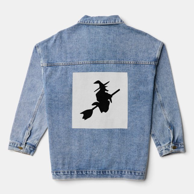 Veste En Jean sorcière halloween (Verso)