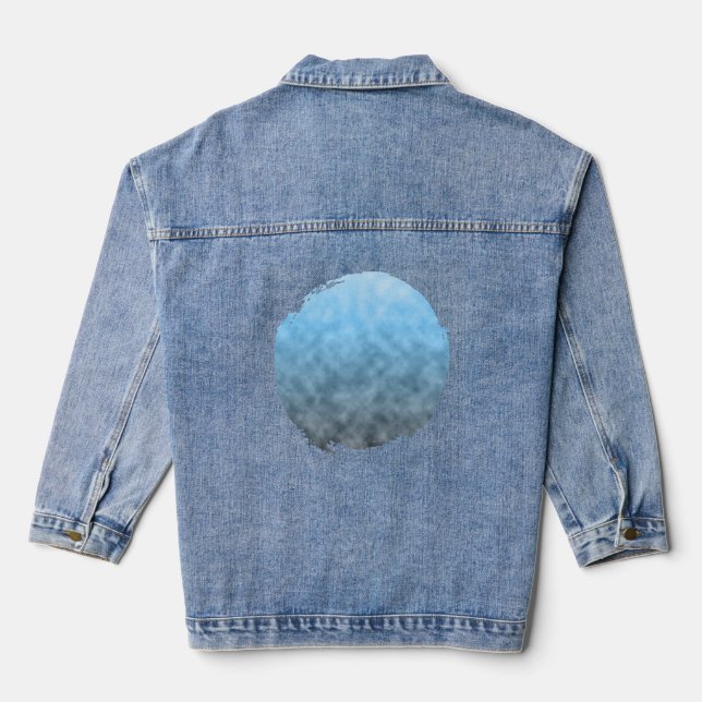 Veste En Jean Souffle des glaciers (Verso)