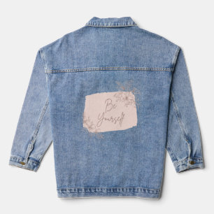 Veste En Jean Soyez vous-même
