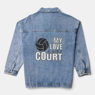 Veste En Jean Spike, Kick, Swing ! Volley-ball, football & softb