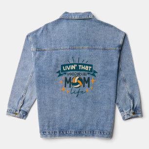 Veste En Jean Spike, Kick, Swing ! Volley-ball, football & softb