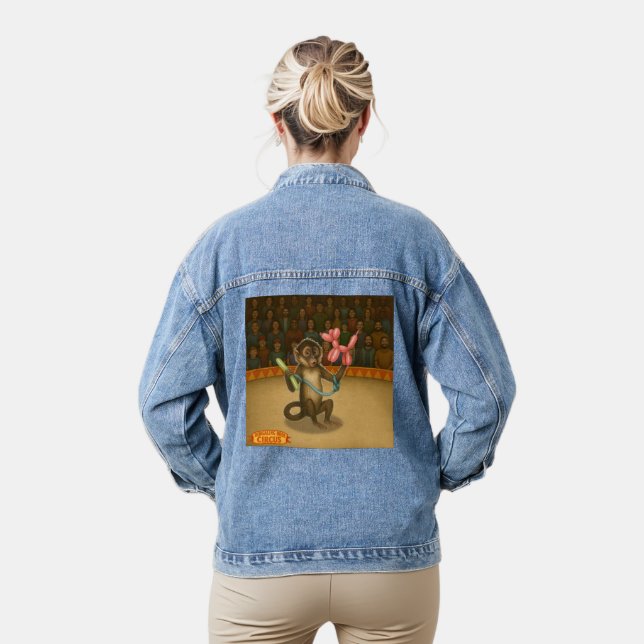 Veste En Jean Spike's balloon monkey magic (Modèle)