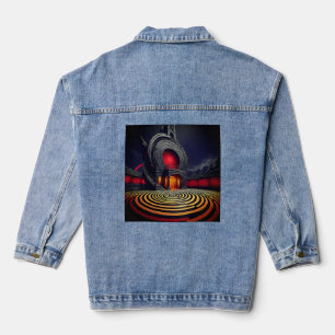 Veste En Jean Spiral dehors Continuez - Artistic Mystic Tee