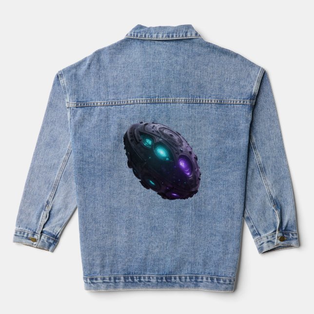 Veste En Jean Stellar Path – Journey Through the Universe´1 (Verso)