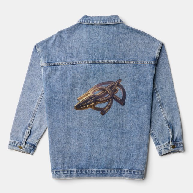 Veste En Jean Stellar Path – Journey Through the Universe´14 (Verso)