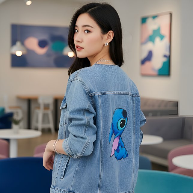 Veste En Jean Stitch Denim Jacket (Créateur téléchargé)