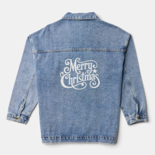 Veste En Jean Suivez vos rêves Coloré amusant typographie Denim