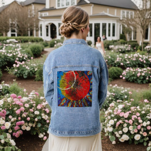 Veste En Jean Sunburst Sunflower Jeans Jacket