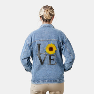 Veste En Jean Sunflower Love