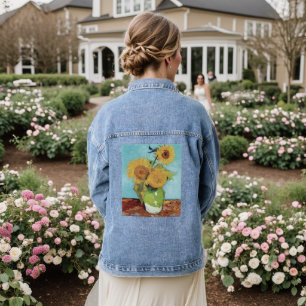 Veste En Jean Sunflowers, Vincent Van Gogh