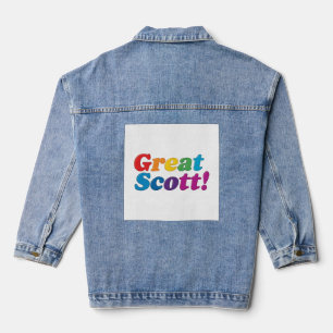 Veste En Jean Super Scott.