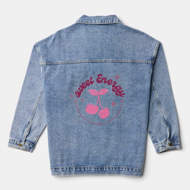 Veste en jean Sweet Cherry (Verso)