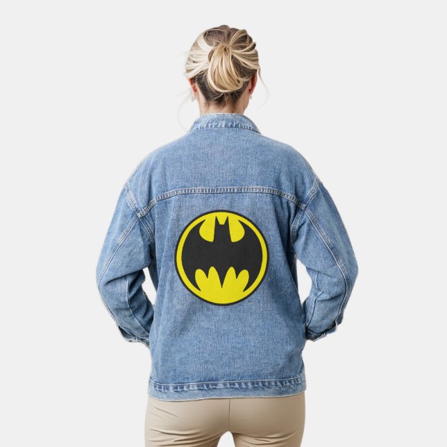 Veste En Jean Symbole Batman | Bat Circle Logo (Modèle)