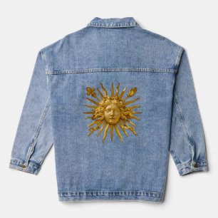 Veste En Jean Symbole de Louis XIV le Roi Soleil