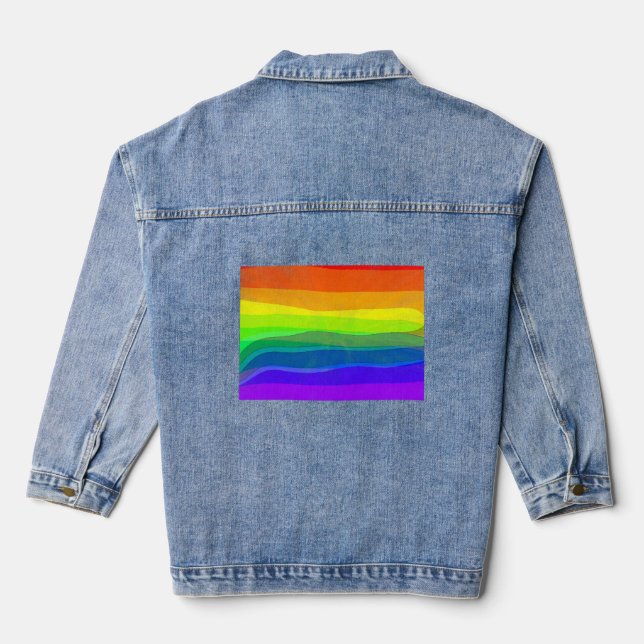 Veste En Jean T-shirt (Verso)
