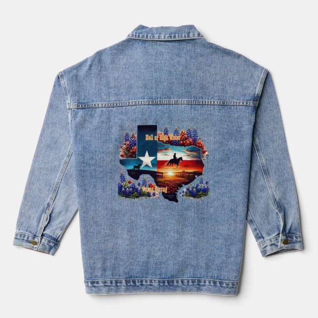 Veste En Jean T-Shirt (Verso)