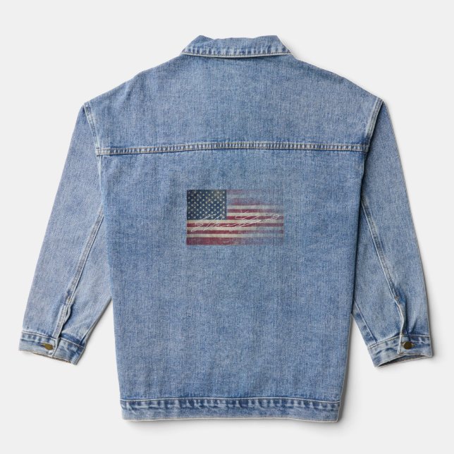 Veste En Jean T-Shirt (Verso)