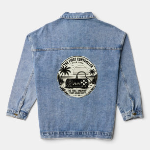 Veste En Jean T-Shirt basique pour rétro gamers