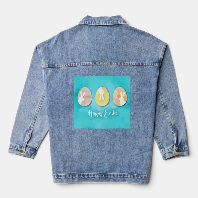 Veste En Jean T-shirt Bunny (Verso)