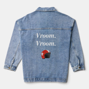 Veste En Jean T-shirt moto Vroom Vroom pour femmes