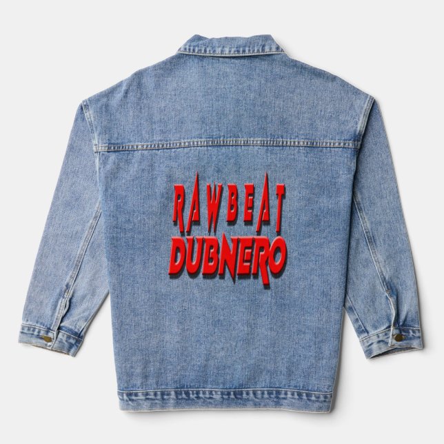 Veste En Jean T-shirt officiel RAWBEAT DUBNERO (Verso)