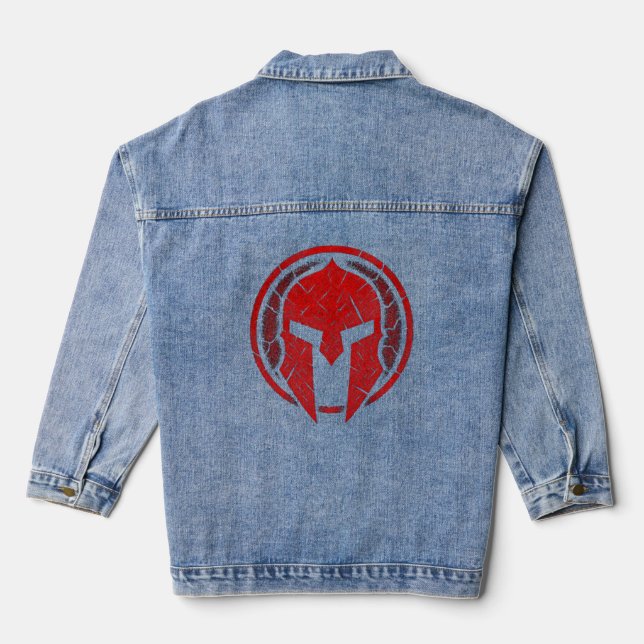 Veste En Jean T-shirt Warrior Spirit (Verso)