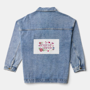 Veste En Jean T-shirts pour amie de la mariée/demoiselles d'honn