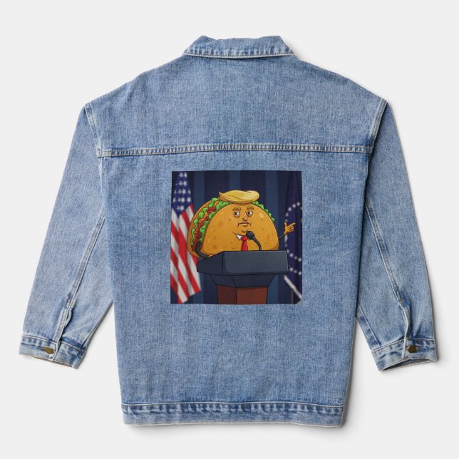 Veste En Jean TACO Trump (Verso)
