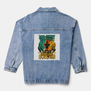 Veste En Jean Tarte aux baies Boo Crème glacée Citrouille Épouva