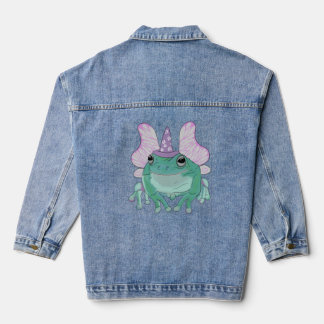 Veste En Jean Tee grenouille
