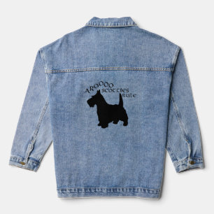 Veste En Jean Térrier écossais