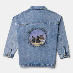 Veste En Jean Terriers écossais au château d'Eilean Donan