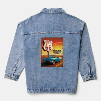 Veste En Jean Texas Route 66