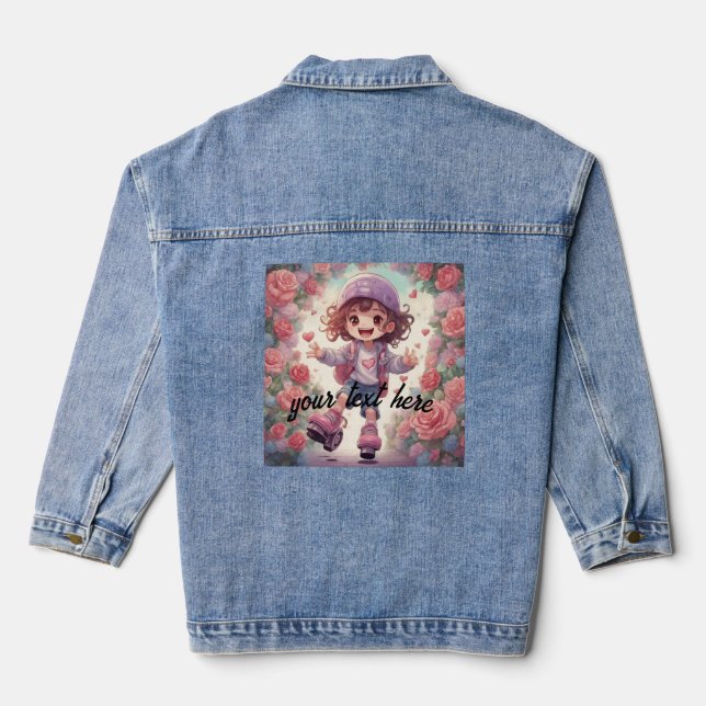 Veste En Jean the doll anime (Verso)