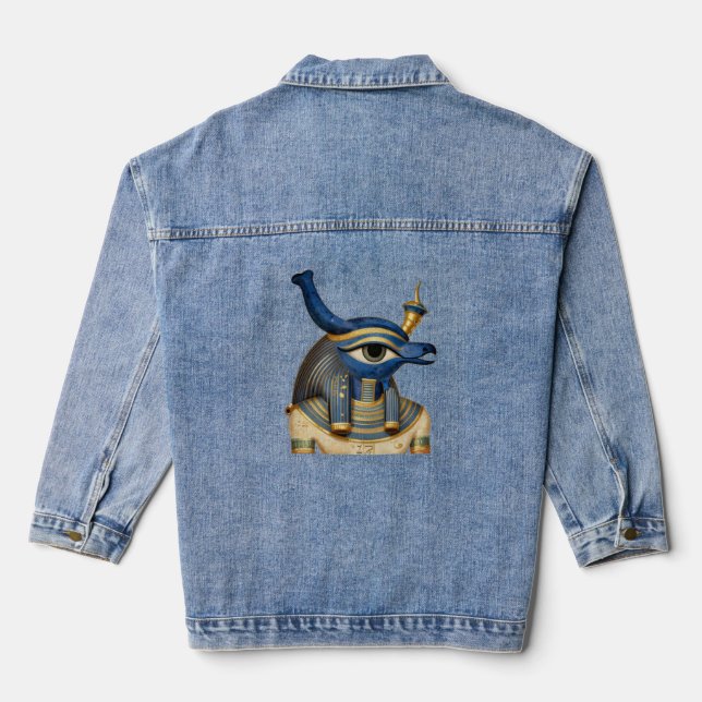 Veste En Jean The Egyptian Eye´4 (Verso)