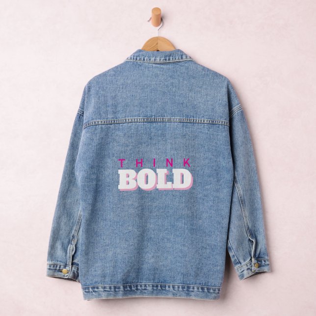 Veste en jean Think Bold (Hangar)