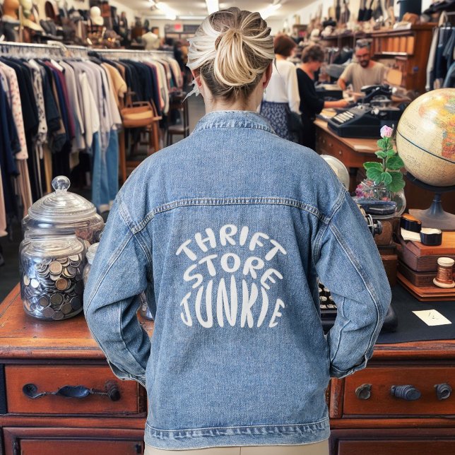 VESTE EN JEAN THRIFT STORE JUNKIE (Créateur téléchargé)