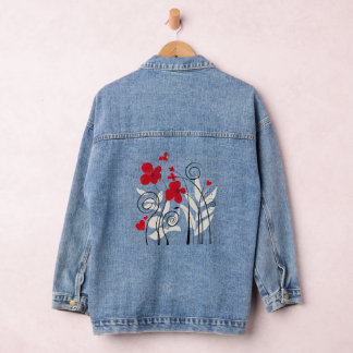 Veste En Jean tissu pour femmes